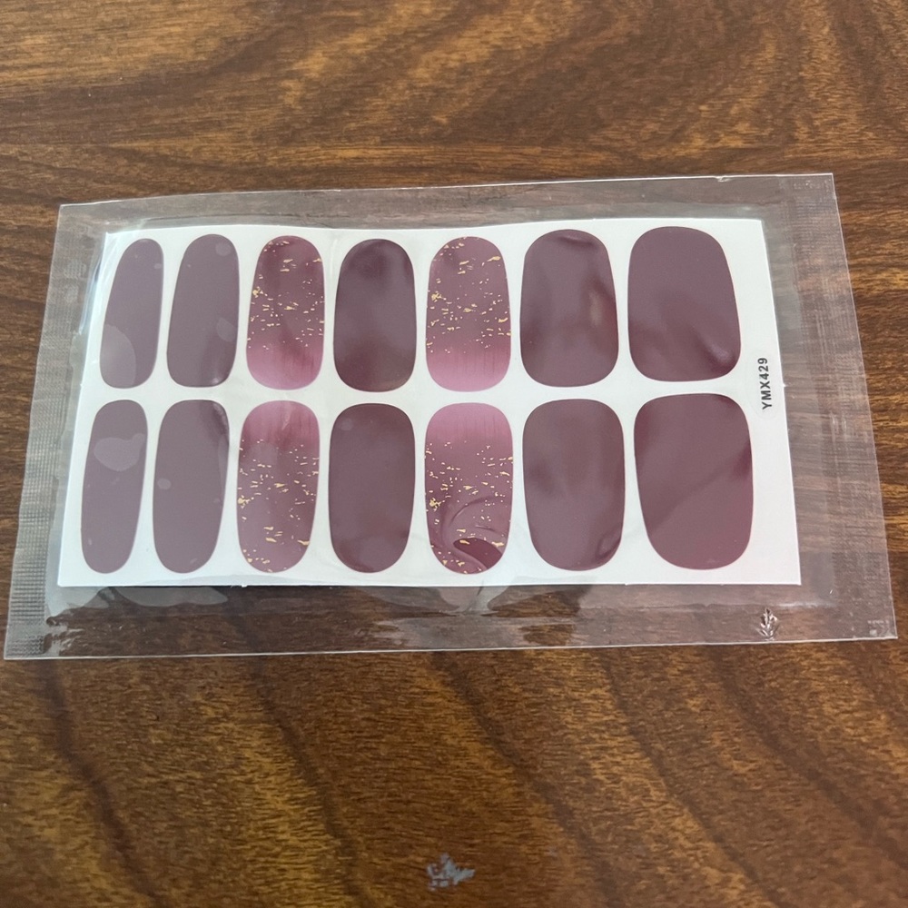 Beautiful nail wraps/stickers YMX429